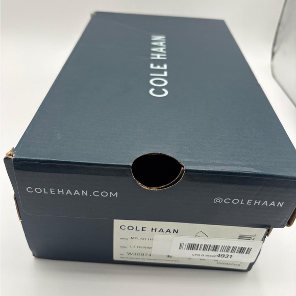 NWT Cole Haan Women’s Mylah Pump 75mm Light Denim (size 7.5B) - Picture 9 of 10